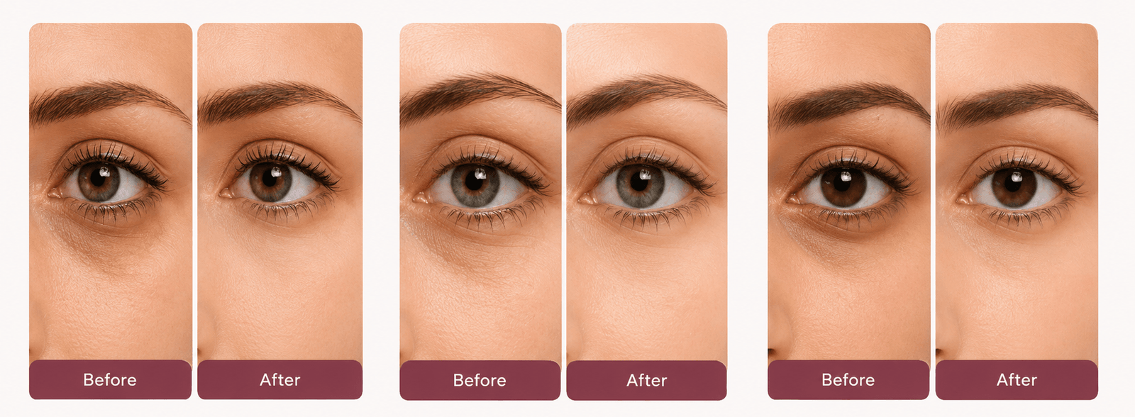 Under-Eye Brightening Before and After